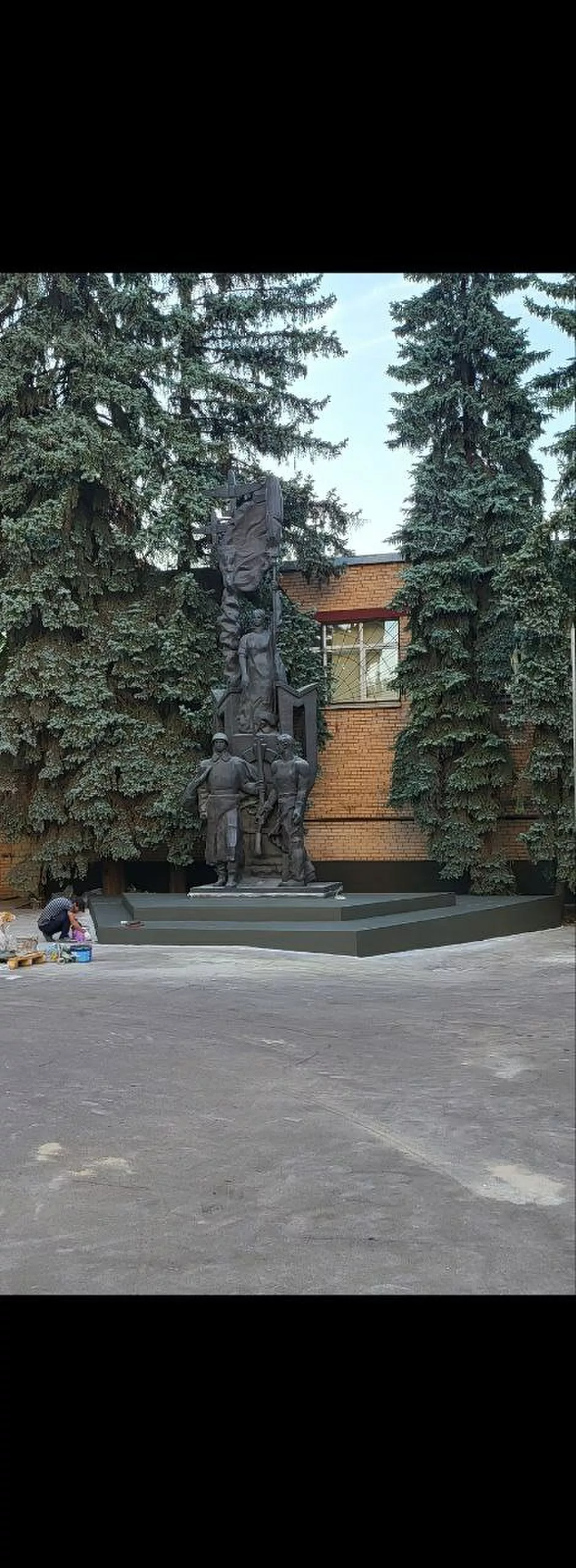 Восстановление памятника — Москва